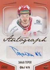 Teper Jakub 22-23 GOAL Cards Chance liga Autograph #A-57