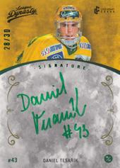 Tesařík Daniel 2021 Legendary Cards League Dynasty Signature #79