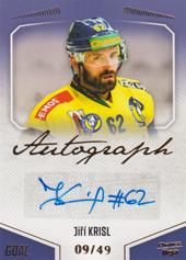 Krisl Jiří 22-23 GOAL Cards Chance liga Autograph #A-122