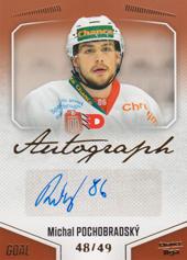 Pochobradský Michal 22-23 GOAL Cards Chance liga Autograph #A-149