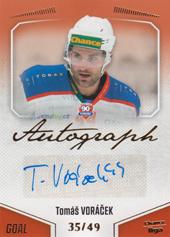 Voráček Tomáš 22-23 GOAL Cards Chance liga Autograph #A-152