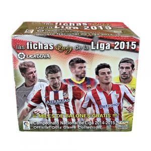 2014-15 Mundicromo Las Fichas Quiz de la Liga Hobby box
