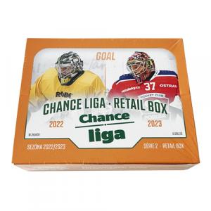 2022-23 GOAL Cards Chance liga II.série Retail box