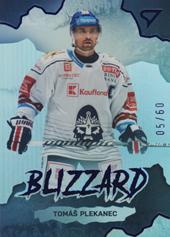 Plekanec Tomáš 22-23 Tipsport Extraliga Blizzard Limited Level 1 #BL-36