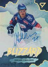 Cibuļskis Oskars 22-23 Tipsport Extraliga Blizzard Auto #BLS-OC