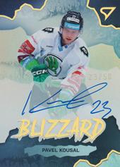 Kousal Pavel 22-23 Tipsport Extraliga Blizzard Auto #BLS-PK