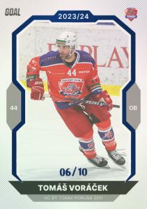 Voráček Tomáš 23-24 GOAL Cards Chance liga Blue #62