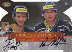 Machač Patera 2021 OFS The Final Series Double Signature Die Cut 13-14 #DS04