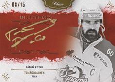 Rolinek Tomáš 2021 OFS The Final Series Milestones Signature 20-21 #MS-TR1