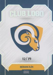 Zlín 23-24 GOAL Cards Chance liga Club Logo Parallel #CL-1