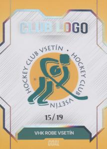 Vsetín 23-24 GOAL Cards Chance liga Club Logo Parallel #CL-2