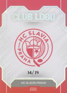 Slavia Praha 23-24 GOAL Cards Chance liga Club Logo Parallel #CL-10