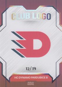 Pardubice B 23-24 GOAL Cards Chance liga Club Logo Parallel #CL-13