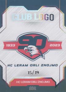 Znojmo 23-24 GOAL Cards Chance liga Club Logo Parallel #CL-14