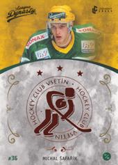 Šafařík Michal 2021 Legendary Cards League Dynasty Copper #102