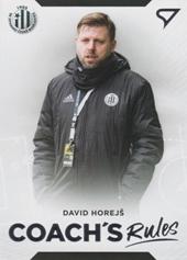 Horejš David 20-21 Fortuna Liga Coach's Rules #CR15