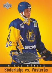 Mäkelä Mikko 97-98 UD Choice Swedish Hockey Crash the Game #C28