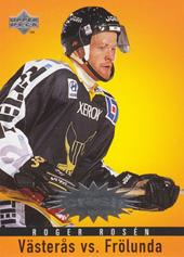 Rosén Roger 97-98 UD Choice Swedish Hockey Crash the Game #C30