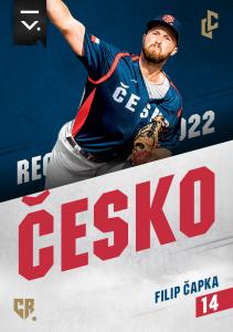 Čapka Filip 2023 LC Czech Baseball Extraleague Česko 2022 #R-1