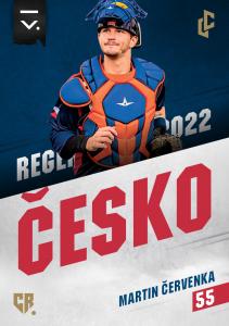 Červenka Martin 2023 LC Czech Baseball Extraleague Česko 2022 #R-2