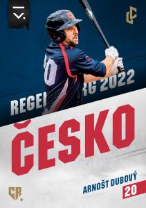 Dubový Arnošt 2023 LC Czech Baseball Extraleague Česko 2022 #R-3