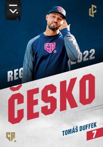 Duffek Tomáš 2023 LC Czech Baseball Extraleague Česko 2022 #R-4