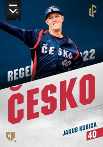 Kubica Jakub 2023 LC Czech Baseball Extraleague Česko 2022 #R-12