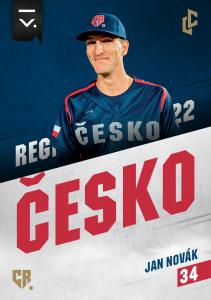 Novák Jan 2023 LC Czech Baseball Extraleague Česko 2022 #R-18
