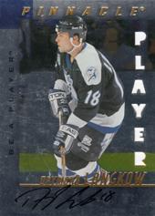 Langkow Daymond 97-98 Pinnacle Be A Player Die-Cut Autographs #176