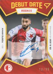 Ousou Aiham 21-22 Fortuna Liga Debut Date Rookie Auto #DR18