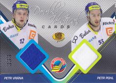 Vrána Pohl 2011 OFS Premium Double Identical Cards #J-03