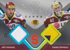 Vykoukal Pöpperle 2011 OFS Premium Double Identical Cards #J-17