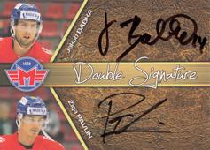 Babka Pavlin 18-19 Premium Cards Double Signature #DS-03