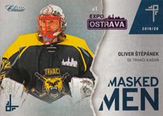 Štěpánek Oliver 19-20 OFS Chance Liga Masked Men Expo Ostrava #MM-OŠT