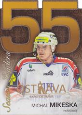 Mikeska Michal 17-18 OFS Classic Statistics Die Cut Season Leaders Expo Ostrava #SL-10