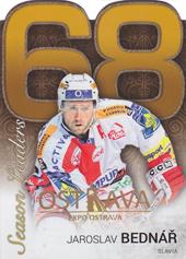 Bednář Jaroslav 17-18 OFS Classic Statistics Die Cut Season Leaders Expo Ostrava #SL-14