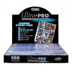 Balení 100 folií UltraPro Platinum na 9 karet