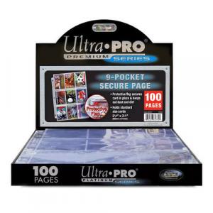 Balení 100 folií UltraPro Platinum Secure na 9 karet