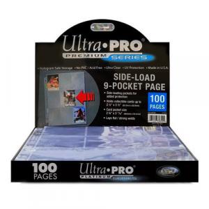 Balení 100 folií UltraPro Platinum Side Loaded na 9 karet