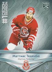 Tedenby Mattias 2020 KHL Collection First Season in the KHL #FST-058