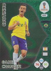Coutinho Philippe 2018 Panini Adrenalyn XL World Cup Game Changer #447