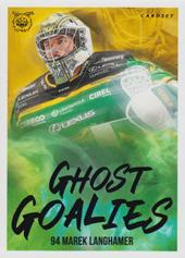Langhamer Marek 22-23 Cardset Ghost Goalies #GG3