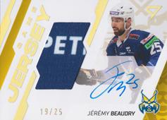 Beaudry Jérémy 23-24 Tipos Extraliga Game Jersey Auto #GJS-JB