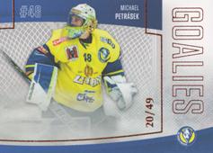 Petrásek Michael 22-23 GOAL Cards Chance liga Goalies Parallel #G-9