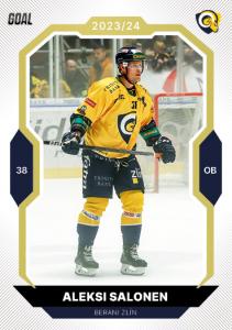 Salonen Aleksi 23-24 GOAL Cards Chance liga Gold #5