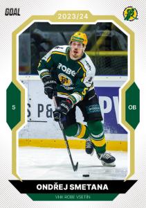 Smetana Ondřej 23-24 GOAL Cards Chance liga Gold #17