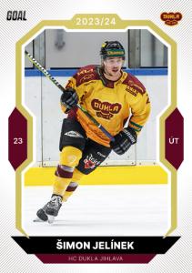 Jelínek Šimon 23-24 GOAL Cards Chance liga Gold #97