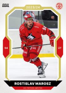 Marosz Rostislav 23-24 GOAL Cards Chance liga Gold #124