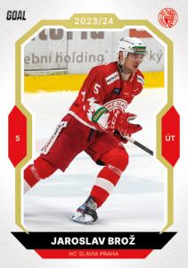 Brož Jaroslav 23-24 GOAL Cards Chance liga Gold #134