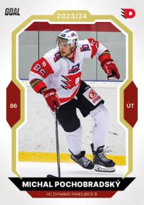 Pochobradský Michal 23-24 GOAL Cards Chance liga Gold #179